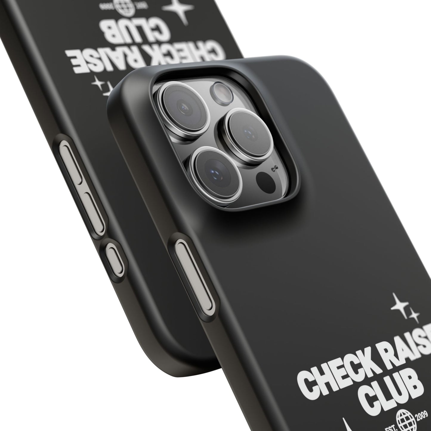 Stylový poker kryt na telefon – kolekce Check Raise Club
