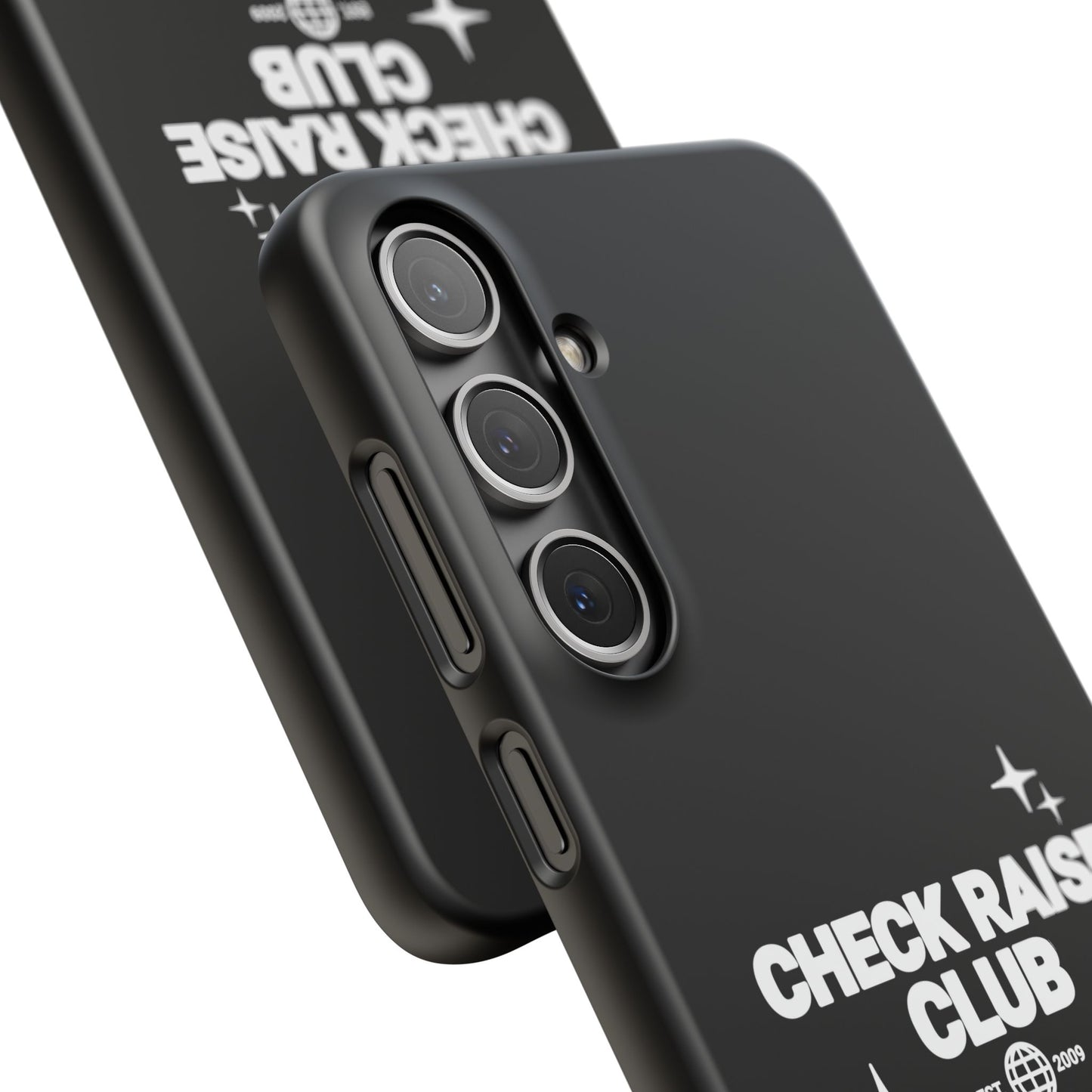 Stylový poker kryt na telefon – kolekce Check Raise Club