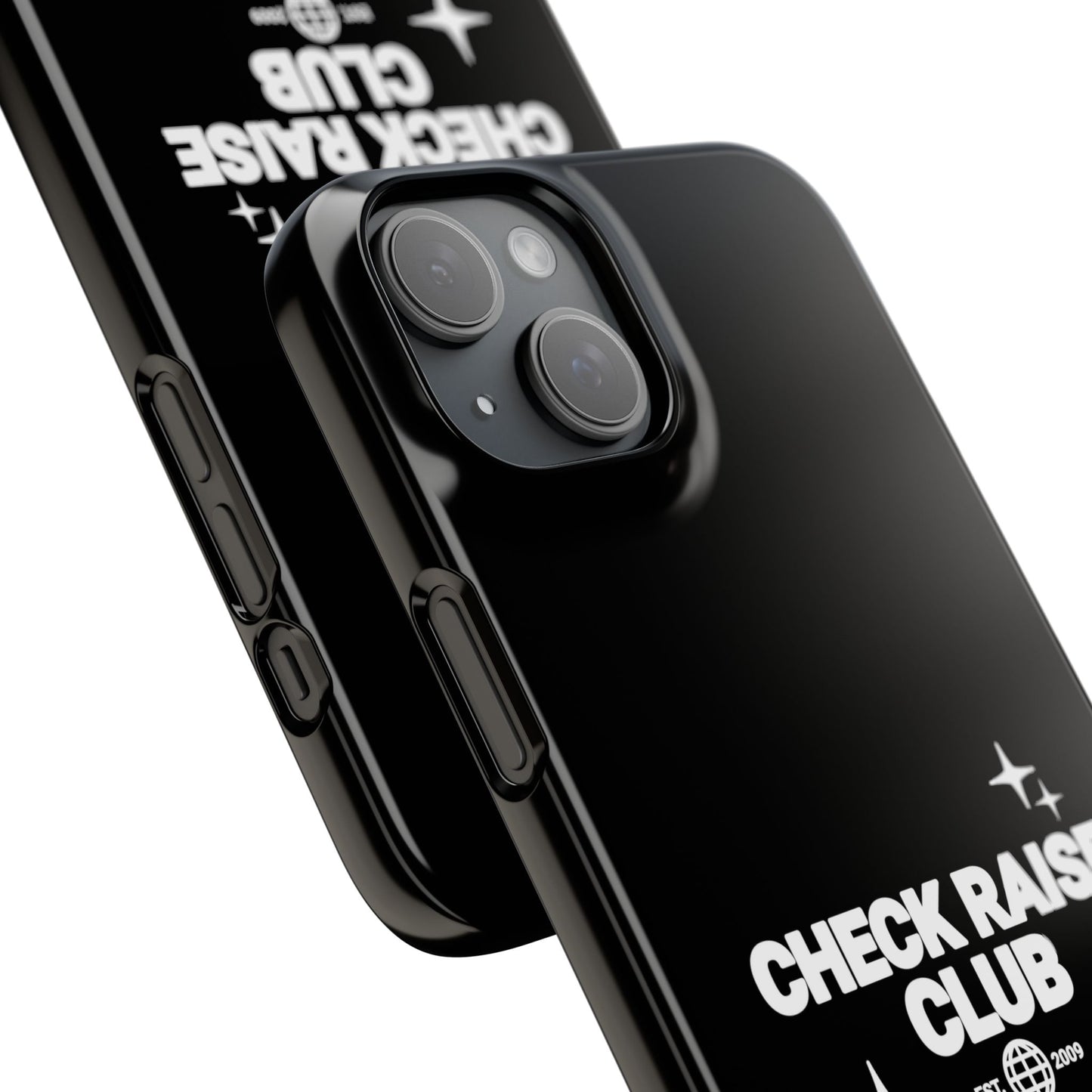 Stylový poker kryt na telefon – kolekce Check Raise Club